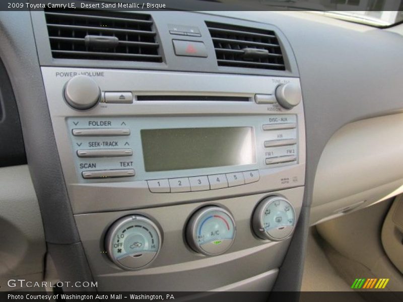 Desert Sand Metallic / Bisque 2009 Toyota Camry LE