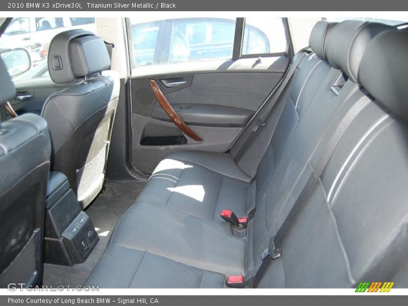 Titanium Silver Metallic / Black 2010 BMW X3 xDrive30i