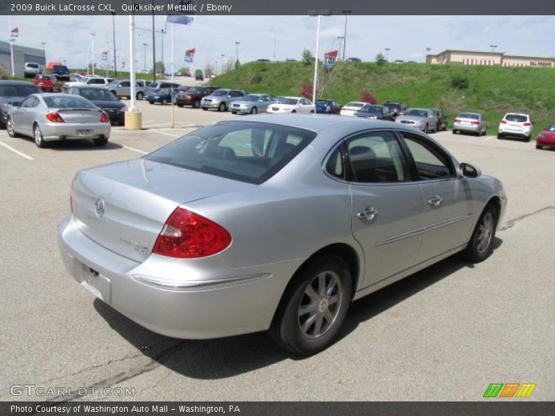 Quicksilver Metallic / Ebony 2009 Buick LaCrosse CXL