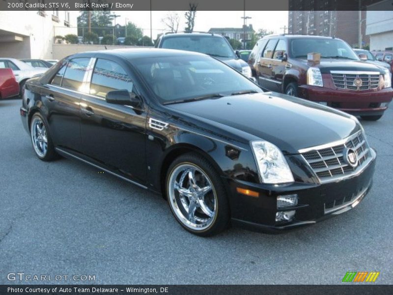 Black Raven / Ebony 2008 Cadillac STS V6