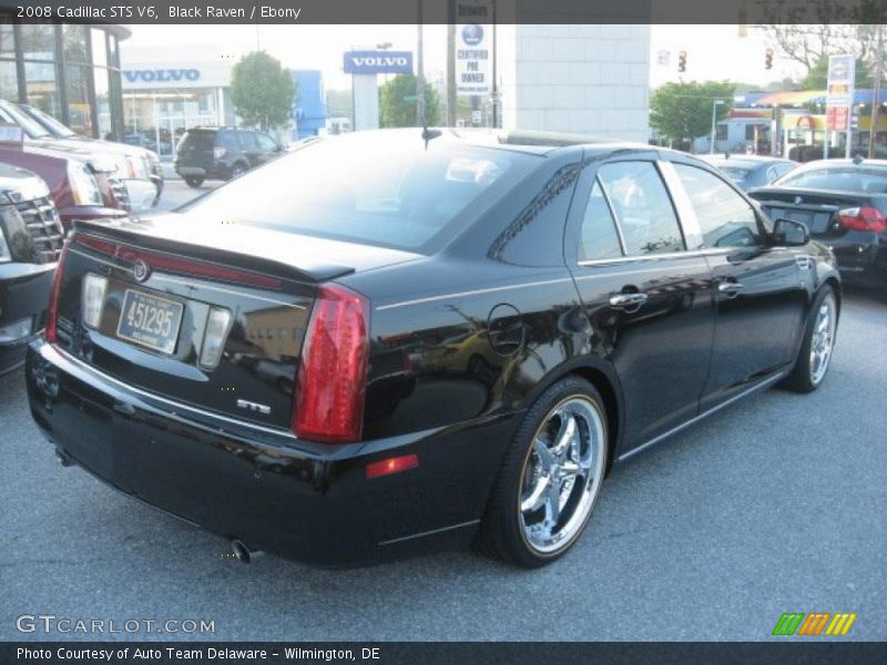 Black Raven / Ebony 2008 Cadillac STS V6