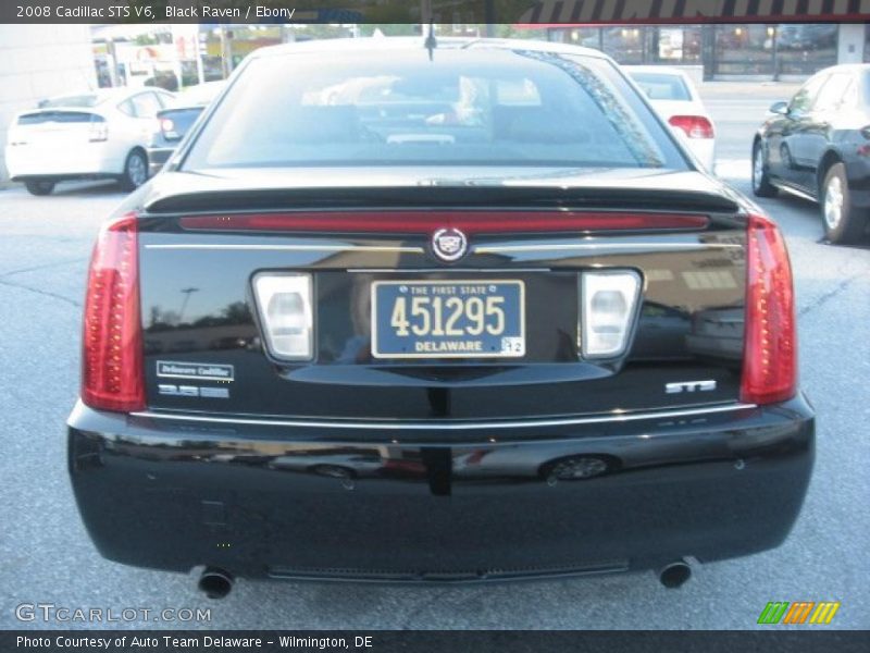 Black Raven / Ebony 2008 Cadillac STS V6