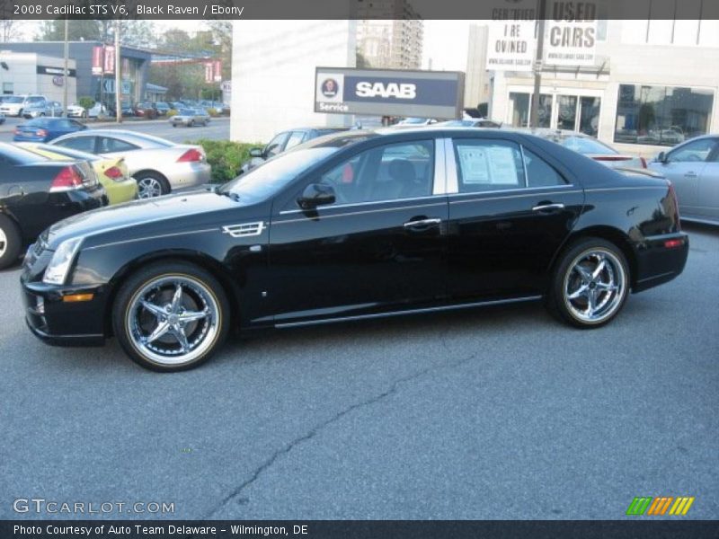 Black Raven / Ebony 2008 Cadillac STS V6