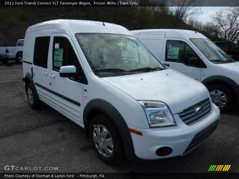 Frozen White / Dark Grey 2011 Ford Transit Connect XLT Passenger Wagon