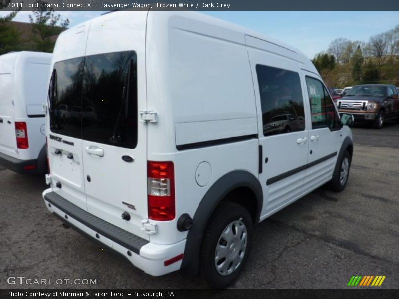 Frozen White / Dark Grey 2011 Ford Transit Connect XLT Passenger Wagon