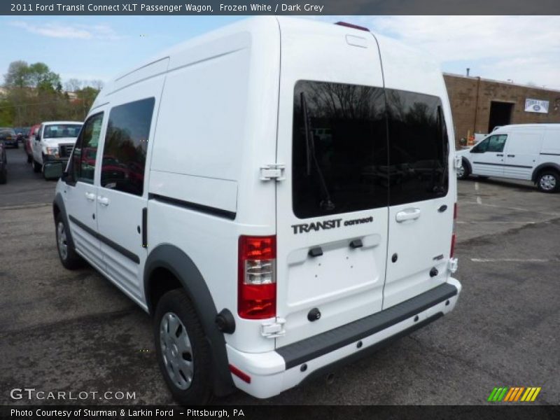 Frozen White / Dark Grey 2011 Ford Transit Connect XLT Passenger Wagon