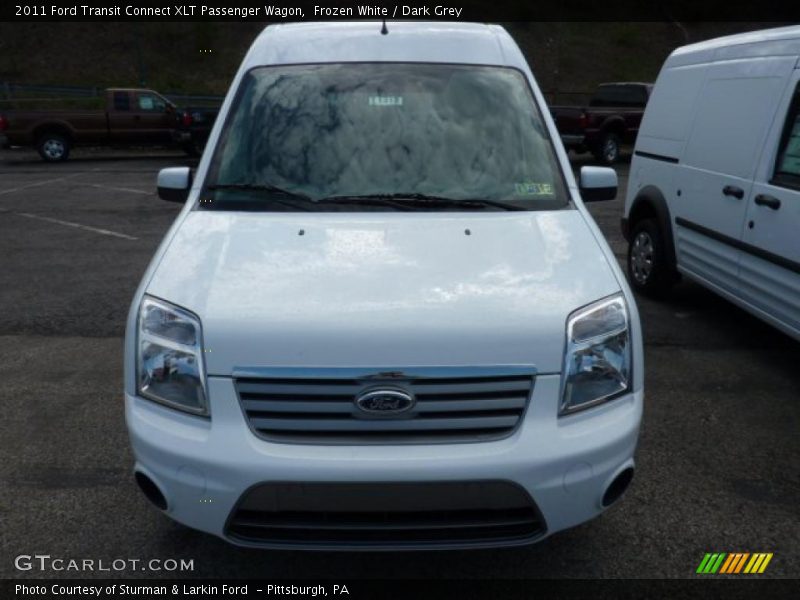 Frozen White / Dark Grey 2011 Ford Transit Connect XLT Passenger Wagon