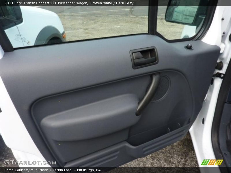 Frozen White / Dark Grey 2011 Ford Transit Connect XLT Passenger Wagon