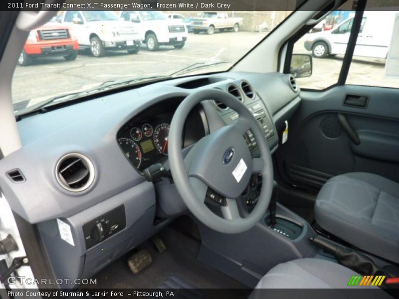 Frozen White / Dark Grey 2011 Ford Transit Connect XLT Passenger Wagon