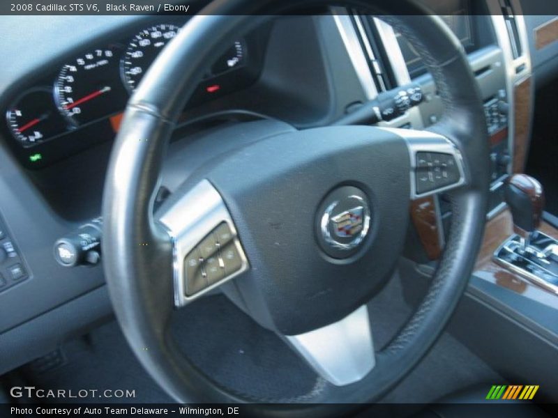 Black Raven / Ebony 2008 Cadillac STS V6