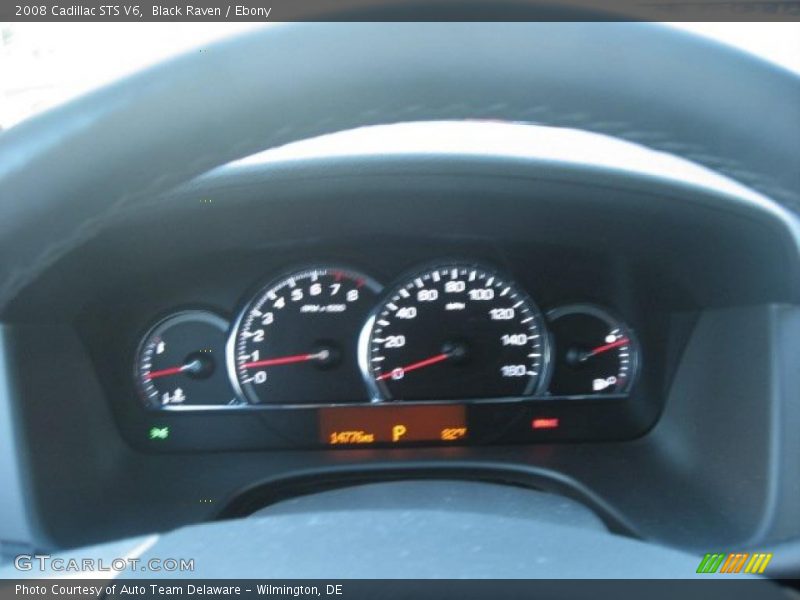 Black Raven / Ebony 2008 Cadillac STS V6