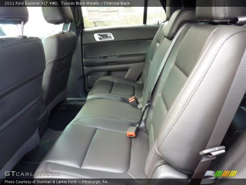  2011 Explorer XLT 4WD Charcoal Black Interior