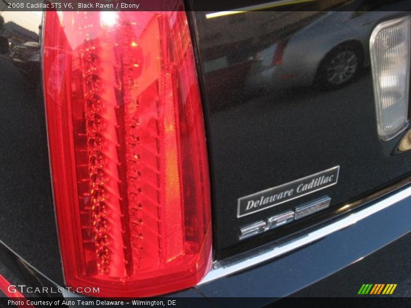 Black Raven / Ebony 2008 Cadillac STS V6