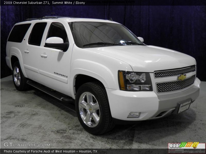 Summit White / Ebony 2009 Chevrolet Suburban Z71