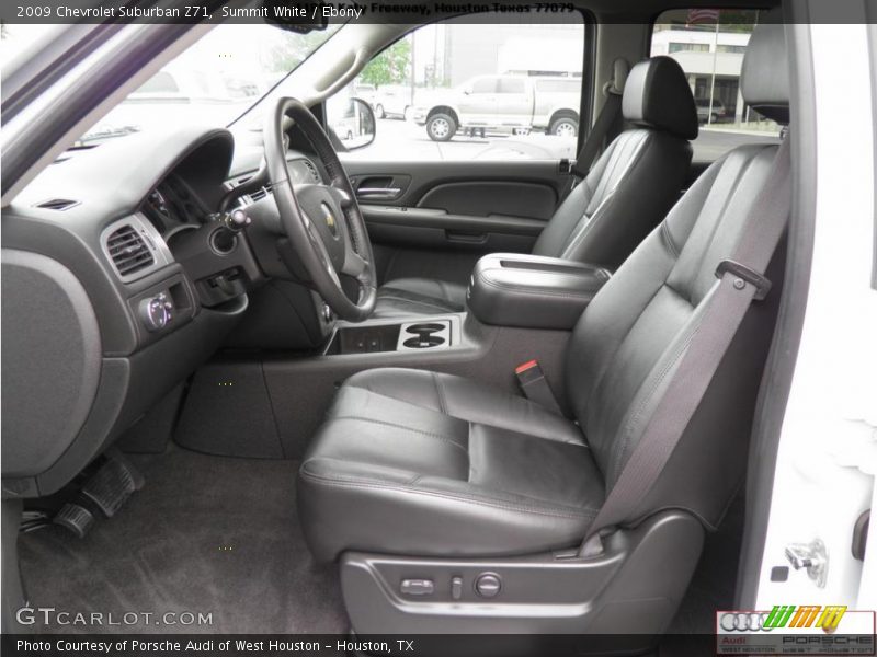 Summit White / Ebony 2009 Chevrolet Suburban Z71