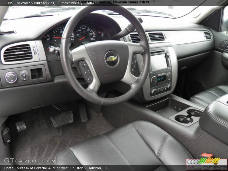 Summit White / Ebony 2009 Chevrolet Suburban Z71