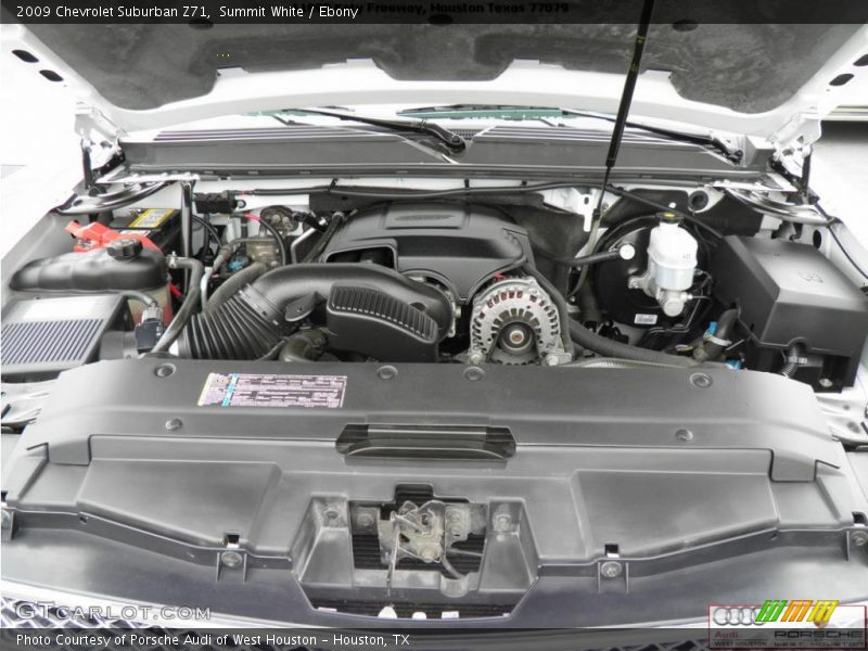 Summit White / Ebony 2009 Chevrolet Suburban Z71