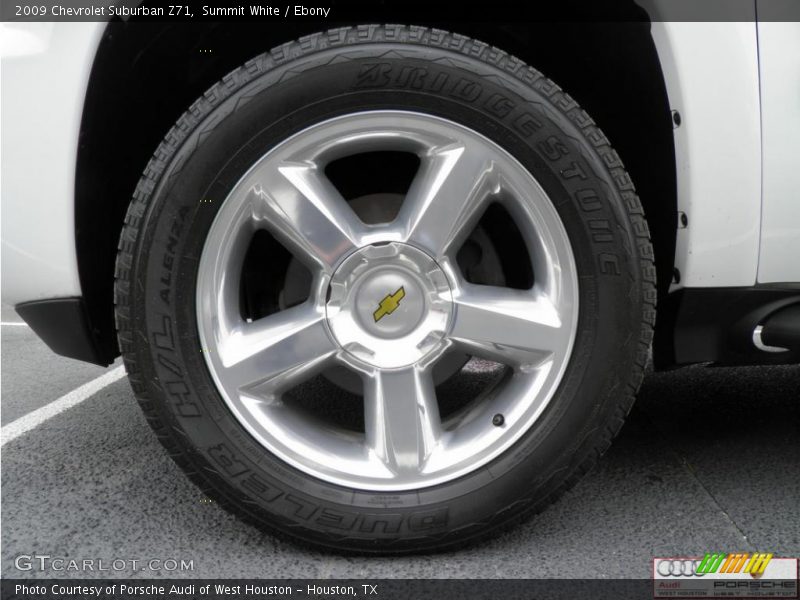 Summit White / Ebony 2009 Chevrolet Suburban Z71