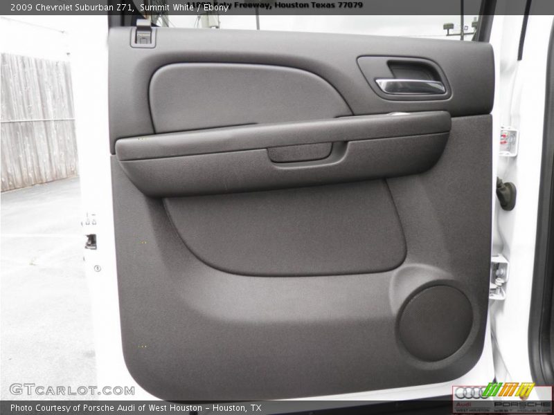 Summit White / Ebony 2009 Chevrolet Suburban Z71