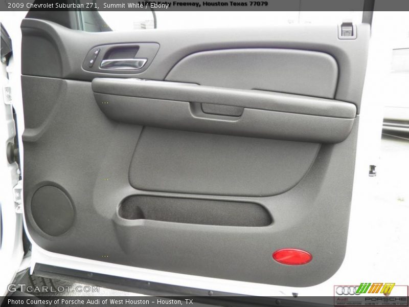 Summit White / Ebony 2009 Chevrolet Suburban Z71