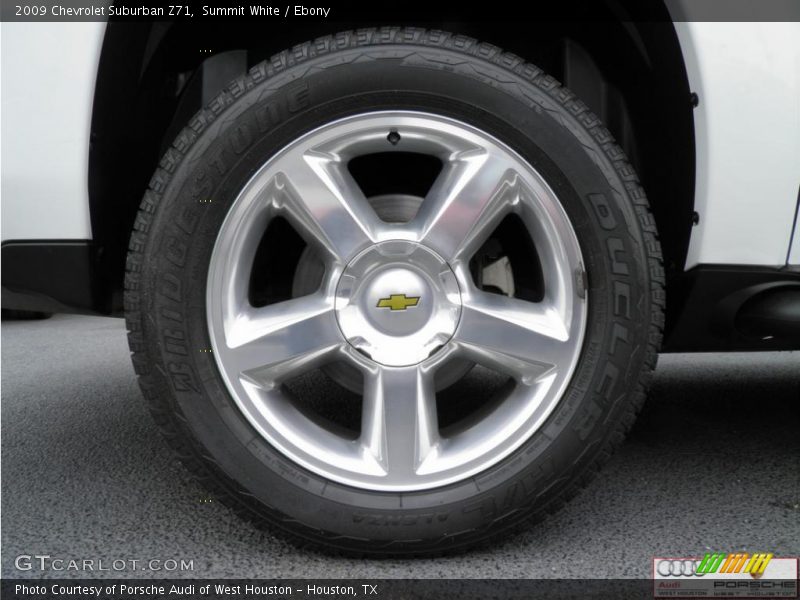 Summit White / Ebony 2009 Chevrolet Suburban Z71