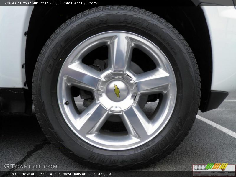 Summit White / Ebony 2009 Chevrolet Suburban Z71