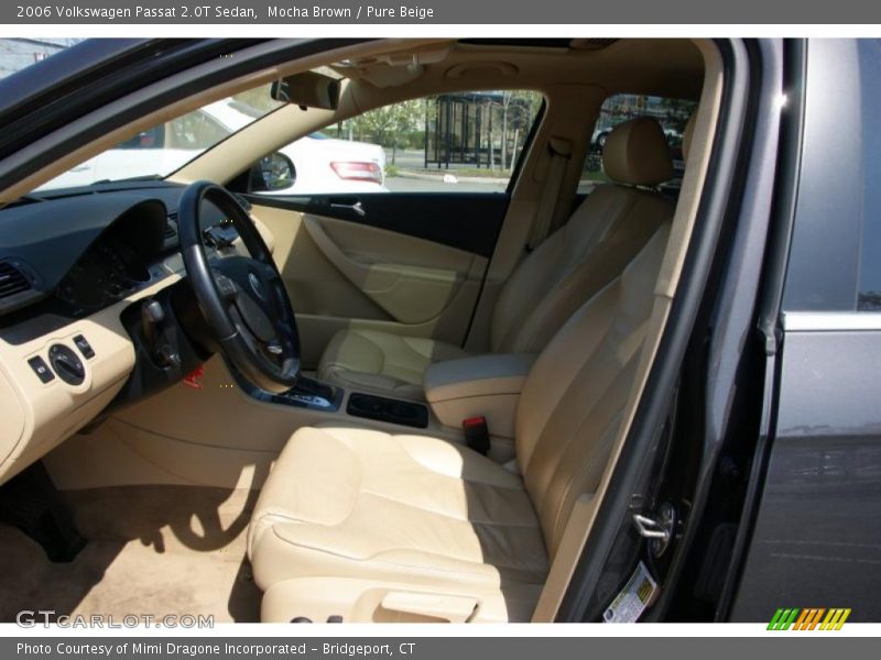 Mocha Brown / Pure Beige 2006 Volkswagen Passat 2.0T Sedan