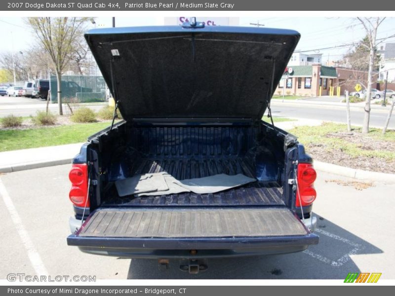 Patriot Blue Pearl / Medium Slate Gray 2007 Dodge Dakota ST Quad Cab 4x4