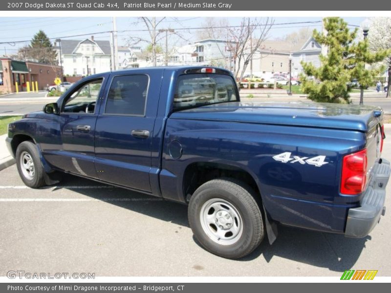  2007 Dakota ST Quad Cab 4x4 Patriot Blue Pearl