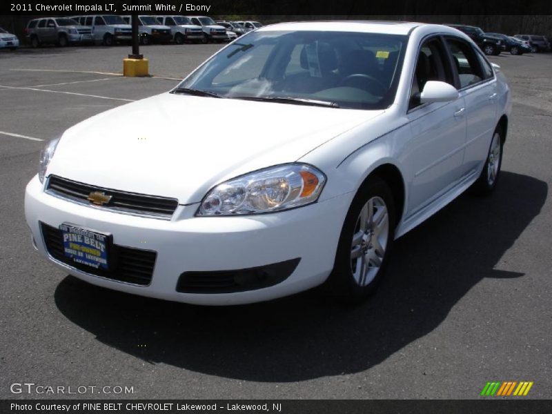 Summit White / Ebony 2011 Chevrolet Impala LT