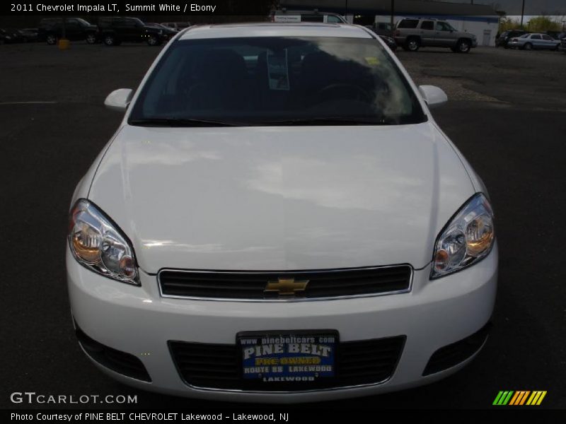 Summit White / Ebony 2011 Chevrolet Impala LT
