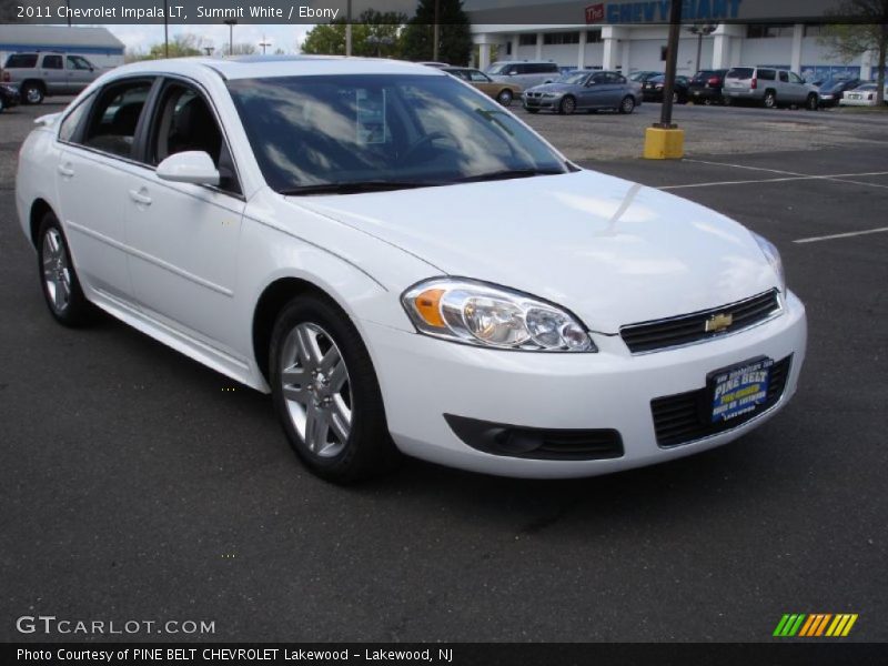 Summit White / Ebony 2011 Chevrolet Impala LT