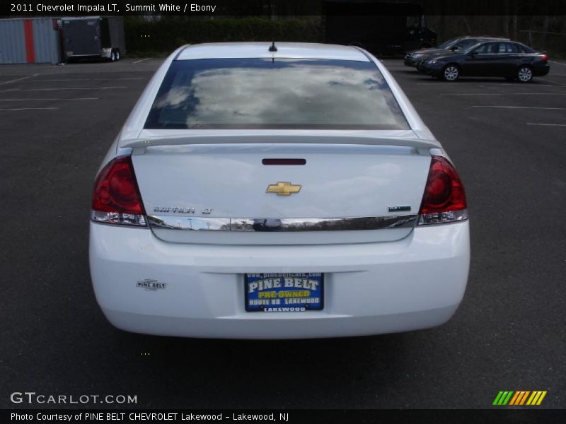 Summit White / Ebony 2011 Chevrolet Impala LT