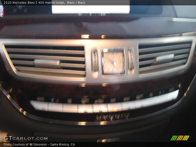 Black / Black 2010 Mercedes-Benz S 400 Hybrid Sedan