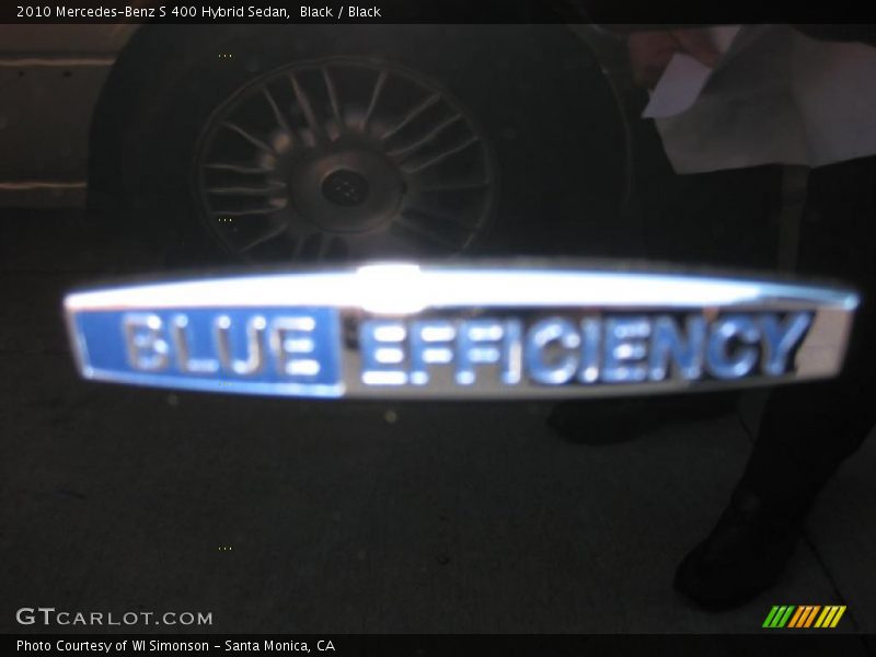 Black / Black 2010 Mercedes-Benz S 400 Hybrid Sedan