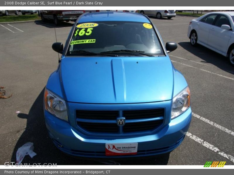 Surf Blue Pearl / Dark Slate Gray 2008 Dodge Caliber SE