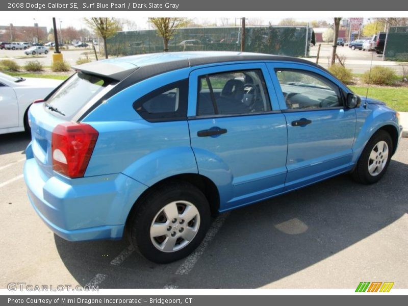 Surf Blue Pearl / Dark Slate Gray 2008 Dodge Caliber SE