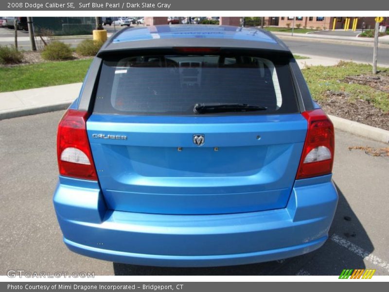 Surf Blue Pearl / Dark Slate Gray 2008 Dodge Caliber SE