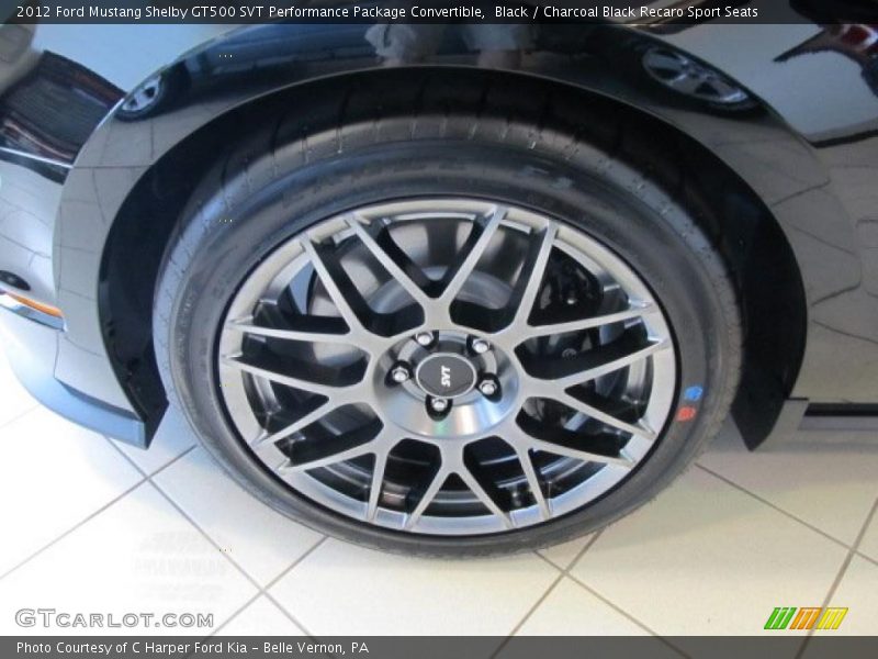  2012 Mustang Shelby GT500 SVT Performance Package Convertible Wheel