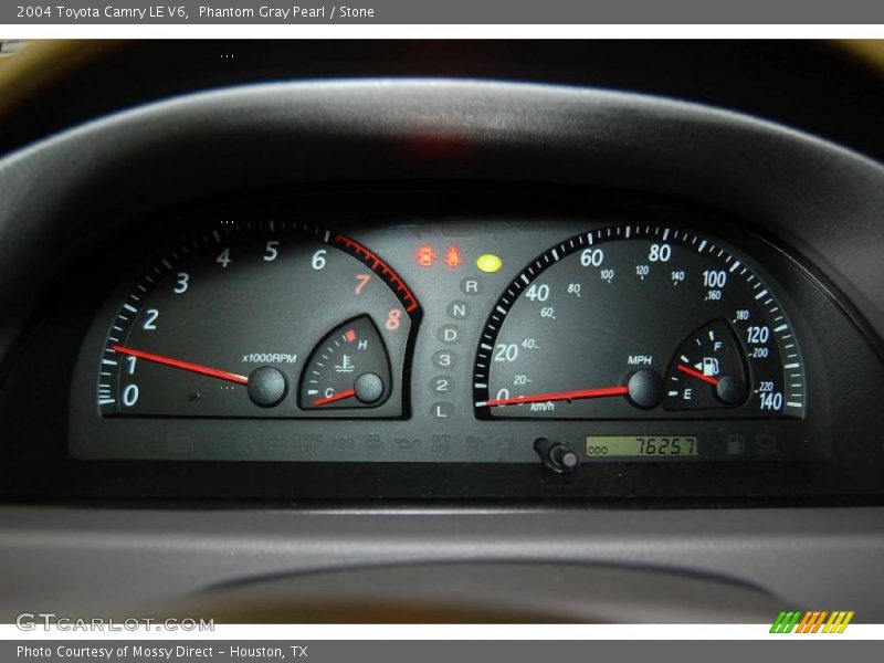 Phantom Gray Pearl / Stone 2004 Toyota Camry LE V6