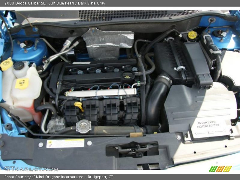 Surf Blue Pearl / Dark Slate Gray 2008 Dodge Caliber SE
