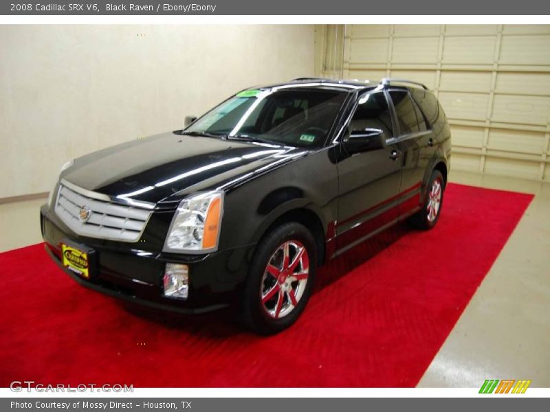 Black Raven / Ebony/Ebony 2008 Cadillac SRX V6