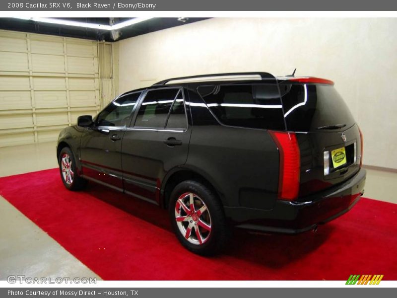 Black Raven / Ebony/Ebony 2008 Cadillac SRX V6