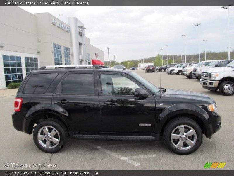 Black / Charcoal 2008 Ford Escape Limited 4WD