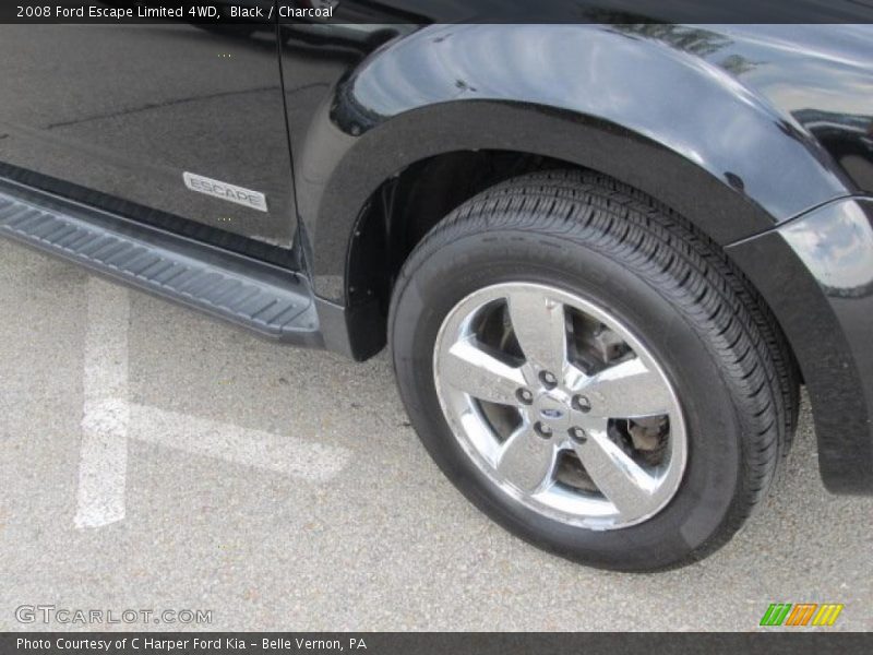 Black / Charcoal 2008 Ford Escape Limited 4WD