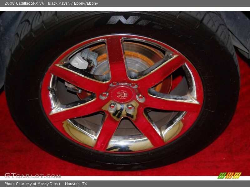 Black Raven / Ebony/Ebony 2008 Cadillac SRX V6