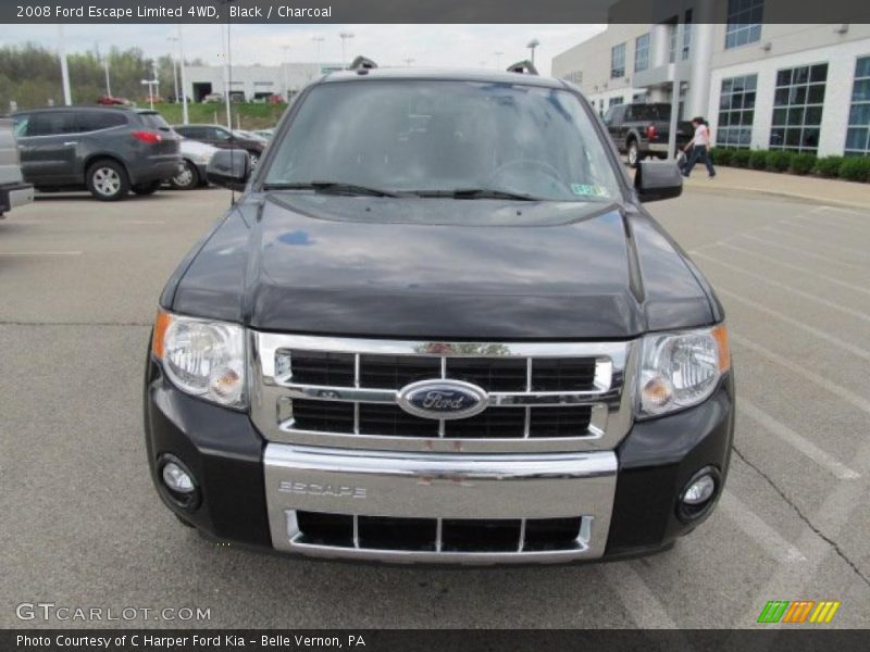 Black / Charcoal 2008 Ford Escape Limited 4WD