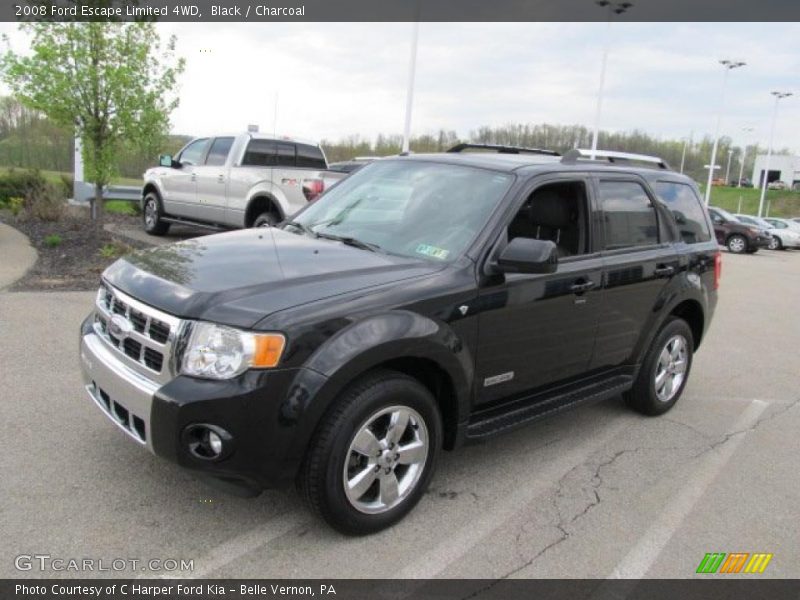 Black / Charcoal 2008 Ford Escape Limited 4WD