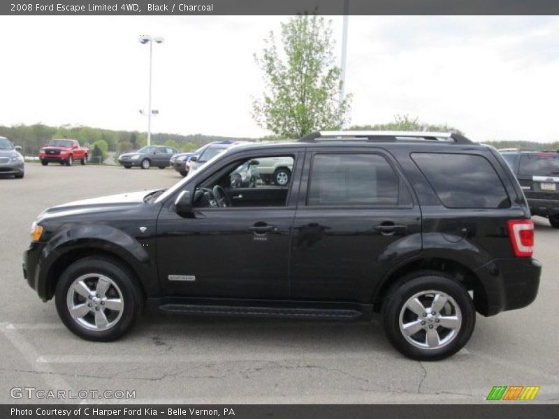 Black / Charcoal 2008 Ford Escape Limited 4WD