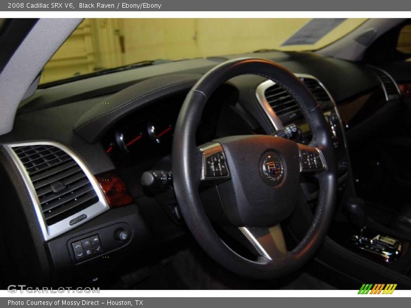 Black Raven / Ebony/Ebony 2008 Cadillac SRX V6